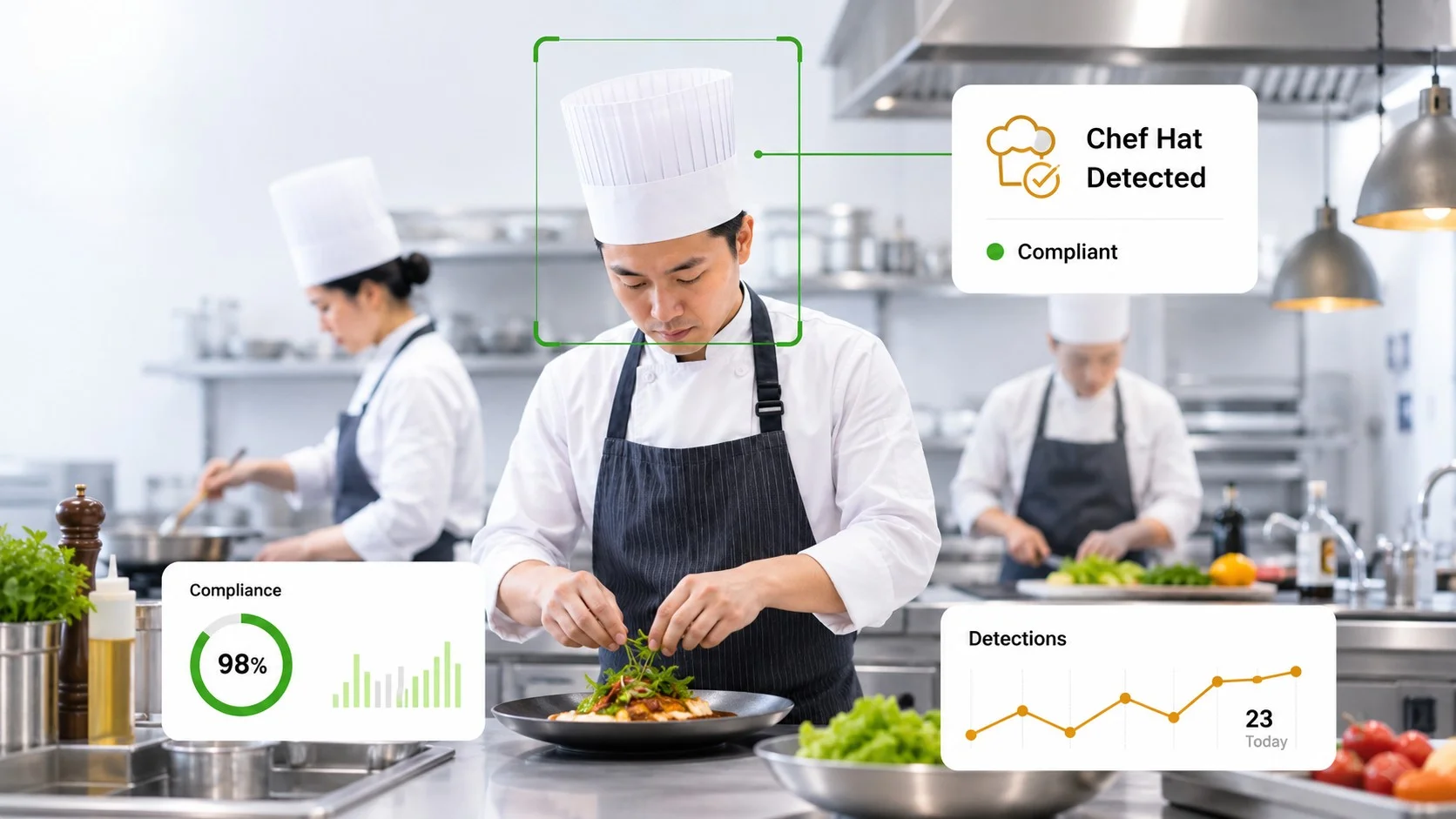 Ai Chef Hat Detection System Case Study